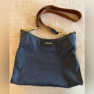 See by Chloe Joan Small Top Handle Bag in Denim.